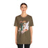 Greecian Goddess in Watercolor - Short Sleeve Tee